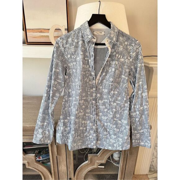 Gerry Weber Floral Button Down women’s Size 6 - Picture 1 of 12